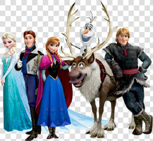 Free Disney Png Characters   Todos Los Personajes De Frozen  Transparent Png