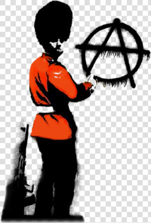 Banksy Red Guard Anarchypreview Class Mw 100 Mh 100   Banksy Png  Transparent Png