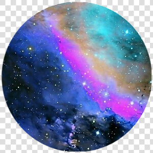  nebula  cosmos  space  galaxy  galaxia  circle  circlesticker   Milky Way  HD Png Download