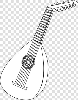 Lute   Lute Clipart  HD Png Download