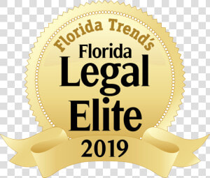 Legal Elite Gold Seal 2019   Florida  HD Png Download