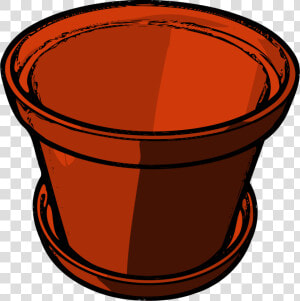 Flower Pot Clip Art Hostted   Pot Clipart  HD Png Download