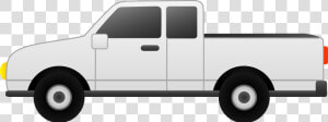 Delivery Truck Clipart Black And White   Pick Up Truck Clip Art  HD Png Download