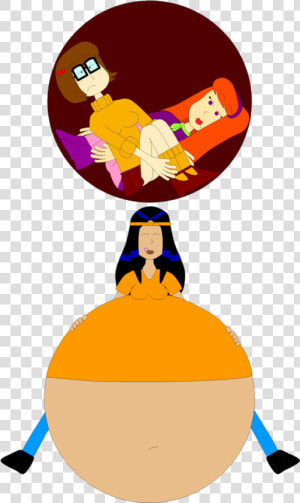 Crystal Ate Velma And Daphne By Angry   Cartoon  HD Png Download