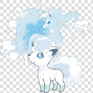 Pokemon Alolan Ninetales  HD Png Download