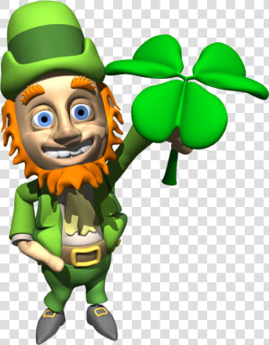 Leprechaun And Shamrock Clip Art   St Patrick  39 s Day Funny Songs  HD Png Download