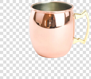 Moscow Mule Copper With Brass Handle 14 Oz   Cup  HD Png Download