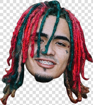 Clip Art Dreads Png For   Lil Pump Face Png  Transparent Png