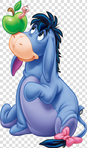 View Full Size   Winnie The Pooh Eeyore  HD Png Download