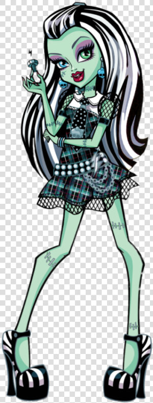 Frankie Stein Holding Screw   Monster High Frankie Stein  HD Png Download