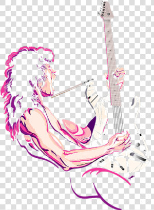 Eddie Van Halen Transparent  HD Png Download