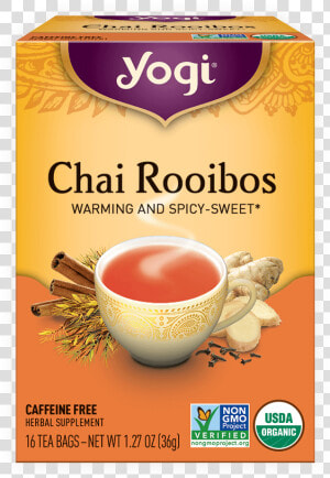 Yogi Tea Chai Rooibos  HD Png Download