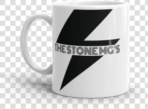 The Stone Mgs Bolt Glossy Mug Mockup Handle On Left  HD Png Download