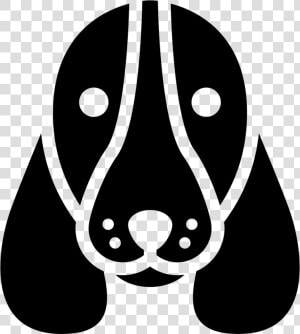 Basset Hound Dog Head   Basset Hound  HD Png Download