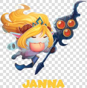 League Of Legends Lol Poro Janna Poro   Poro League Of Legends Janna  HD Png Download