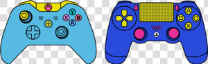 Transparent Game Controller Clip Art   Game Controller Drawing Png  Png Download