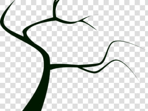 Creepy Clipart Creepy Tree   Trees With No Leaves Clipart  HD Png Download