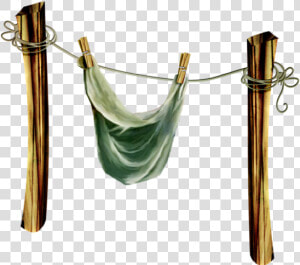 Clothes Line Clothing Laundry Clip Art   Clothesline Post Clipart  HD Png Download