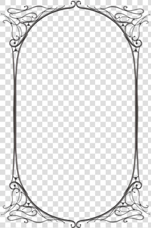 Dark  Gothic  Fantasy  Black  Metal  Frame  Picture   Gothic Borders Clip Art  HD Png Download