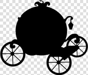 Cinderella Chariot Art Png Silhouette   Vetor Carruagem Da Cinderela  Transparent Png