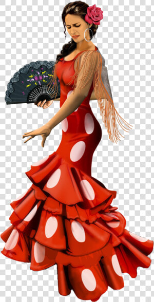 Sevillanas Dancer Flamenco   Flamenco Dancer Png  Transparent Png