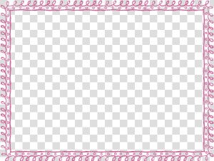 Dusty Rose Full Sheet Doodle Border   Certificate White Background Design  HD Png Download