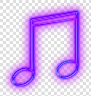 Transparent Neon Glow Png   Music Note Png Glow  Png Download