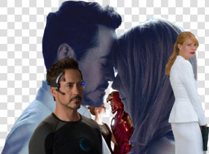 → Drawing Robert Downey Jr Gwynethpaltrow Pepperony   Love Pepper Potts Y Tony Stark  HD Png Download