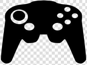 Controller Clipart Retro Game   Red Game Controller Icon  HD Png Download