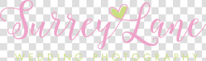 Surrey Lane Wedding Photography Logo   Calligraphy  HD Png Download