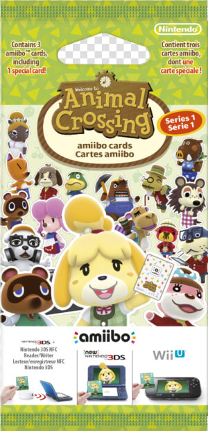 Paquet Carte Amiibo Animal Crossing  HD Png Download