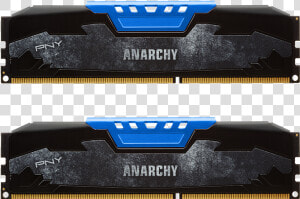 Pny Anarchy Ddr3 Blue Dual Fr   Memory Hynix 8gb Ddr3 10600  HD Png Download