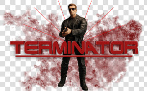 Transparent The Terminator Png   Terminator Judgement Day Transparent  Png Download