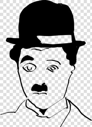 Transparent Silent Movie Clipart   Charlie Chaplin Head Png  Png Download