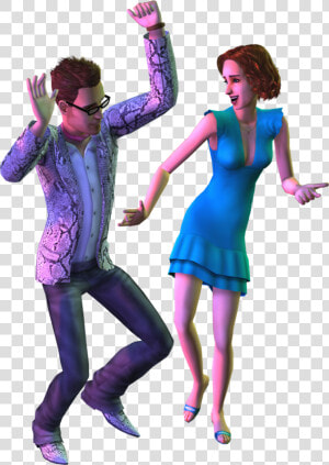 Gifs De Personas Bailando   Sims 2  HD Png Download