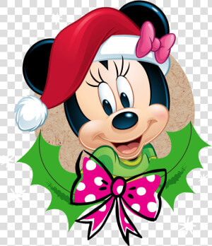 Linea Envoltura Navidad Minnie Primavera   Disney Christmas Characters  HD Png Download