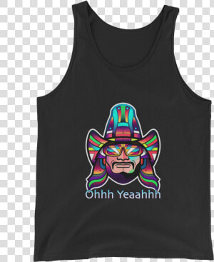 Macho Man Unisex Visit Http   Active Tank  HD Png Download