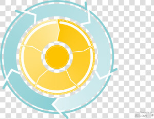 Circle Sectors Blue   Circle  HD Png Download