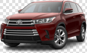 2017 Toyota Highlander Le   Toyota Highlander 2017 Black  HD Png Download