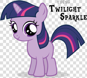 Fanmade Young Twilight Sparkle   My Little Pony Small  HD Png Download