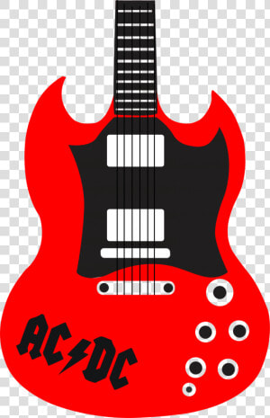 Guitar Gibson Sg Brands   Guitar Gibson Sg Vector  HD Png Download