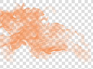 Orange Smoke Png Pic   Orange Colour Smoke Png  Transparent Png