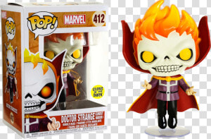 Doctor Strange Ghost Rider Funko Pop  HD Png Download