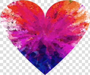 Colorful Heart Png Transparent   Transparent Background Colorful Heart Png  Png Download