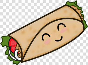 Taco  Mexican Food  Taco Kawaii  Tortilla  Restaurant   Kawaii Burrito  HD Png Download