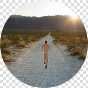 Running Naked   Naked Running In Desert  HD Png Download