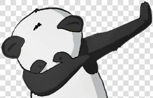 Panda Dabbing Png   Panda Dab Png  Transparent Png