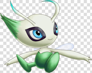 Celebi And Jirachi Legend  HD Png Download