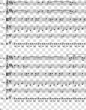 Mii Plaza Flute Sheet Music  HD Png Download