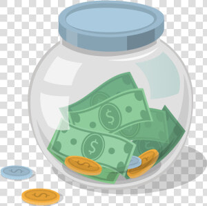 Money Jar Clip Art   Png Download   Tip Jar Transparent Background  Png Download